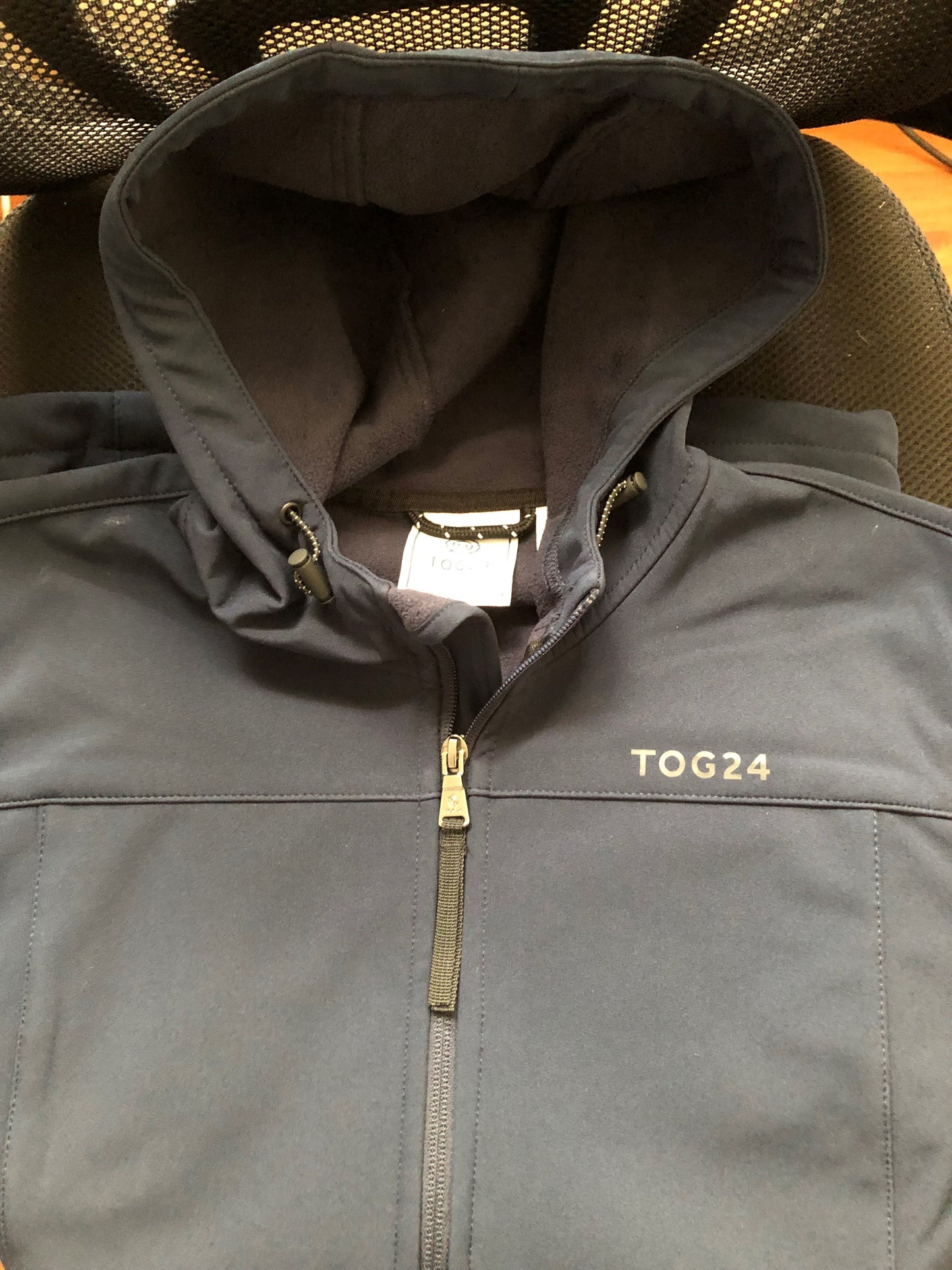 NEW TOG24 Keld Women's Softshell Hooded Jacket - Navy × 1 SIZE 14