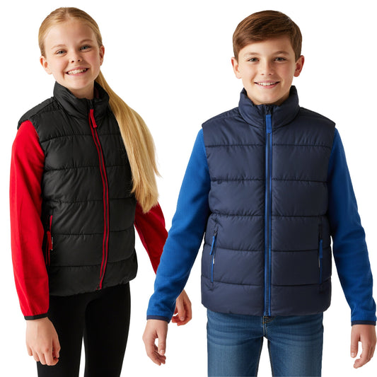 Kids Regatta Thermal Puffer Bodywarmer | Warm Insulated Unisex Gilet