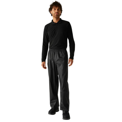 Regatta Pro Stormbreak Waterproof Overtrousers | Adults' Windproof Rain Pants