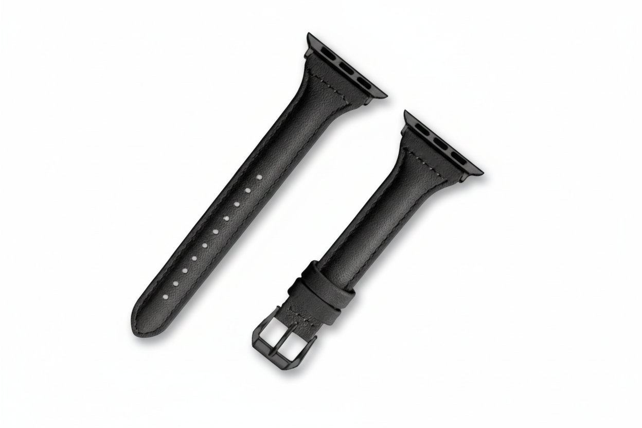 The Lisse Noir Strap