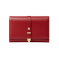 Aspen Red Plant-Based Leather Travel Wallet ( Available for Pre-order 9th May Delivery)