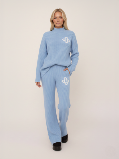 Ribbed Knit Loungewear Set