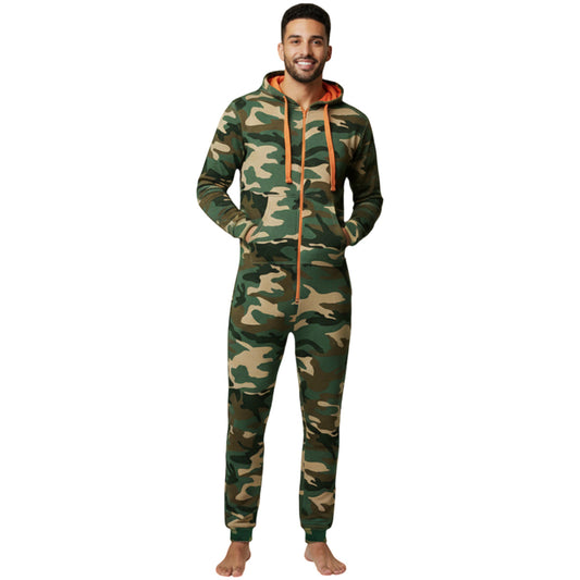 Adults Unisex Woodland Camouflage Onesies