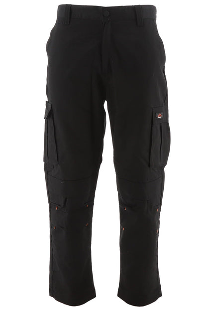 North Peak Workwear Vector Black Cargo Trousers