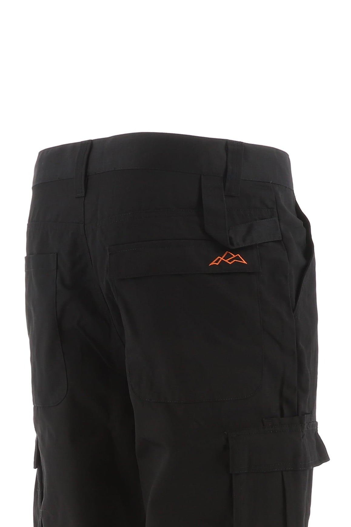 North Peak Workwear Vector Black Cargo Trousers