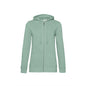 Organic Essential Zipped Hoodie: Womens
