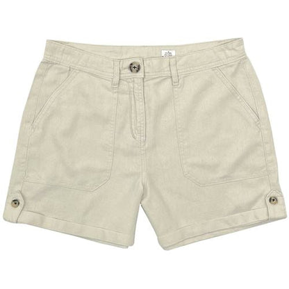 Womens Linen Summer Shorts - 2592