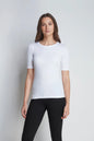 Half Sleeve Crew Neck Cotton Modal T-shirt