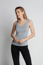 Sleeveless Micro Modal Vest Top