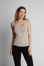 Sleeveless Micro Modal Vest Top