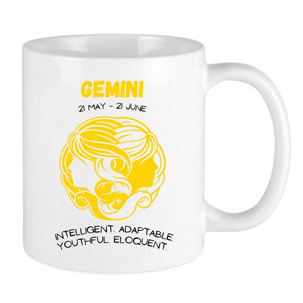 Gemini Horoscope Zodiac Mug
