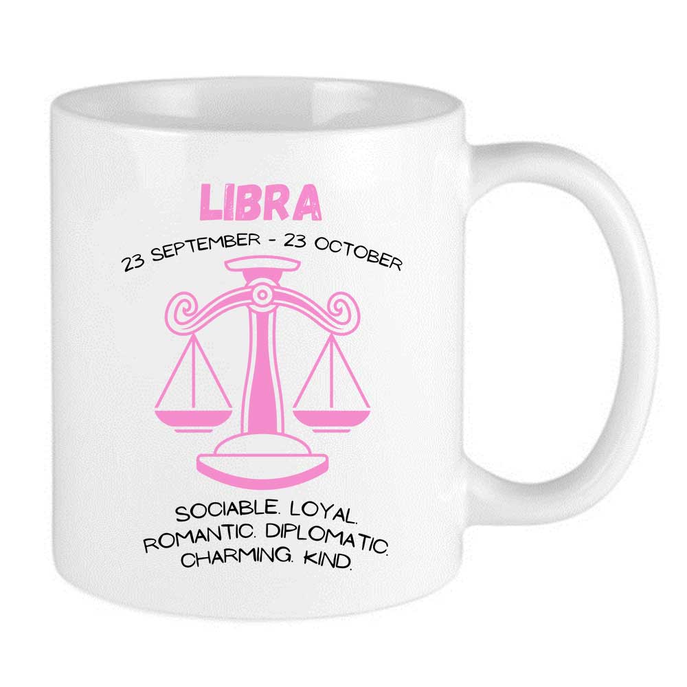 Libra Horoscope Zodiac Mug