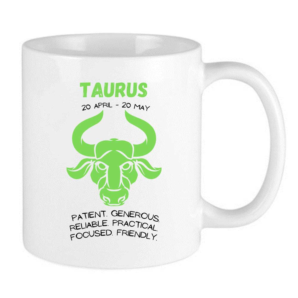 Taurus Horoscope Zodiac Mug