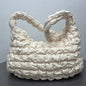 Cloud Pleated Crossbody Bag Women's Large Capacity Lightweight