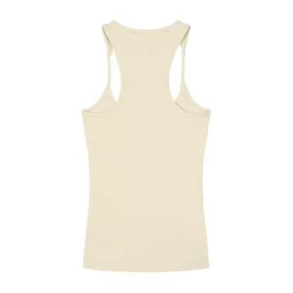 BRACE Slim Fit Ribbed Racerback Tank Top