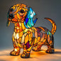 LED Small Night Lamp Art Animal Statue Creative Home Desktop Decoration