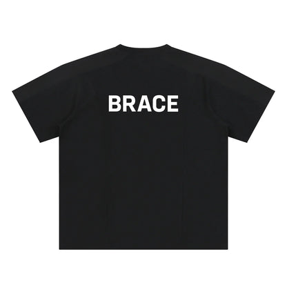 Quick-Dry Performance T-Shirt - Mesh-Lined Gym Tee | BRACE