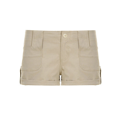 Bold And Distinctive American-style Chic Women's Versatile And Trendy Basic Hot Pants