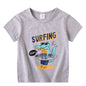 Children's Short Sleeve Boys And Girls T-shirt Cartoon Half Sleeve Top