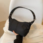 Fashion Retro Solid Color One Shoulder New Western Style All-matching Underarm Women's Bag