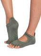 ToeSox Half Toe Bellarina Women's Yoga Grip Socks