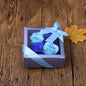 Soap Flower Gift Box Valentine's Day Gift Mother's Day Creative Gifts Bear Flower Rose Heart Shaped Tin Box