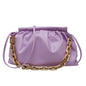 Thick Chain Cloud Portable Shoulder Underarm Bag