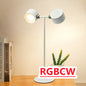 Magnetic Touchable LED USB Rechargeable Table Lamp 360 Rotate Cordless Remote Control Desk Lights Home Bedroom Wall Night Lamp