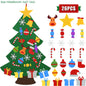 DIY Felt Christmas Tree Ornaments For Kids