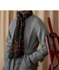Winter British Casual 50 Wool Mid-length Coat