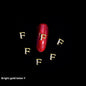 26 Letter Alloy Nail Ornament Nail Crystal