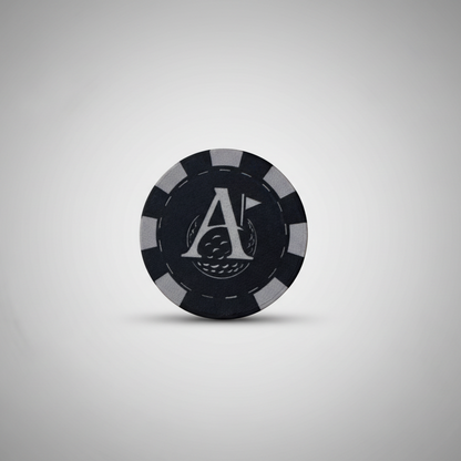 Poker chip ball marker