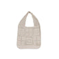 All-matching Solid Color Knitted Shoulder Bag