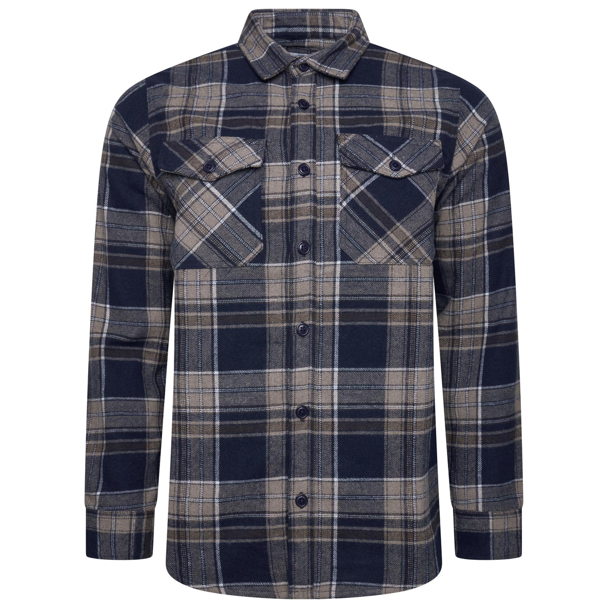 Ex High Street Brushed Cotton Overshirt