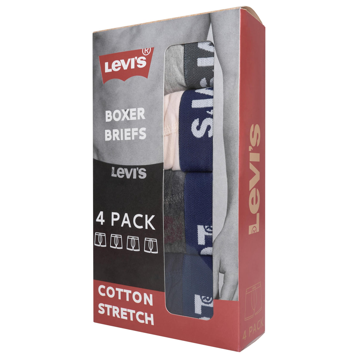 Levi's 4 Pack Boxer Briefs