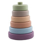 Jenga Childrens Intelligence Baby Early Education Toys Silicone Blocks