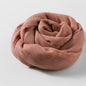Artistic Sunscreen Solid Color Cotton And Linen Scarf