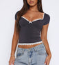 Fashion Personality Women's Spring-summer Top T-shirt