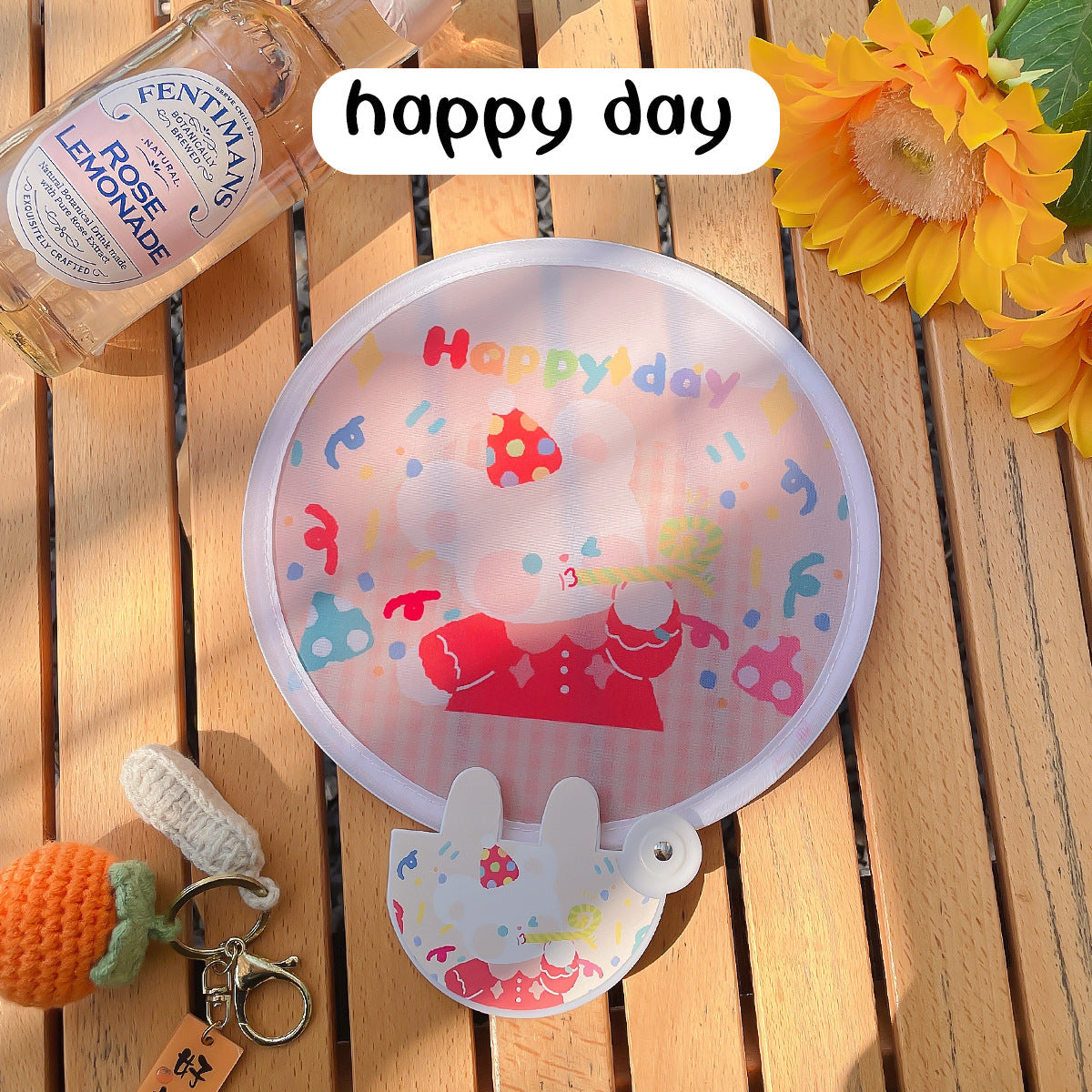Children's Day Gift Cartoon Folding Fan