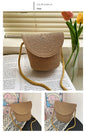French Style Straw Bag Shoulder Crossbody