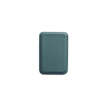 For Magsafe Magnetic Luxury Leather Card Holder Wallet Case For 14 Pro Max 13 12 Phone Bag Adsorption Accessories Cover