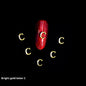 26 Letter Alloy Nail Ornament Nail Crystal