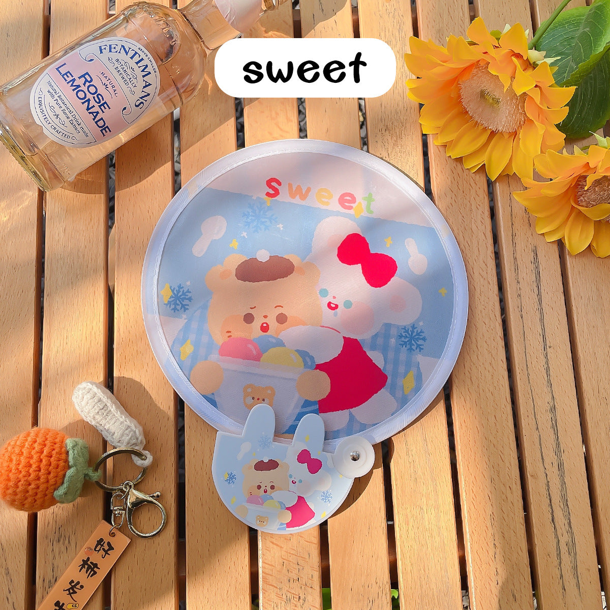 Children's Day Gift Cartoon Folding Fan