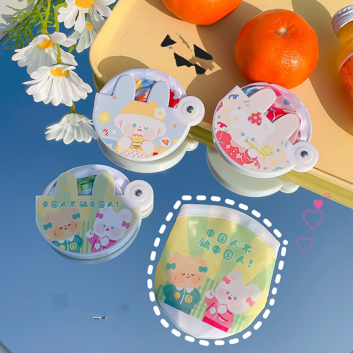 Children's Day Gift Cartoon Folding Fan