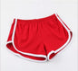 Women's Solid Color Breathable Workout Shorts