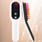Electric Head Massager Magnetic Therapy Hair Growth Comb Blue Red Light Scalp Massage Brush Relieve Fatigue Pressure LED Display