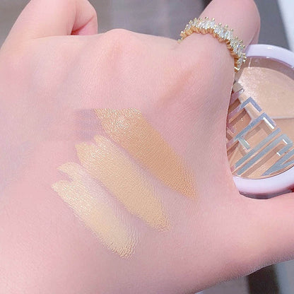 Women's Fashion Simple Flawless Tri-Color Concealer