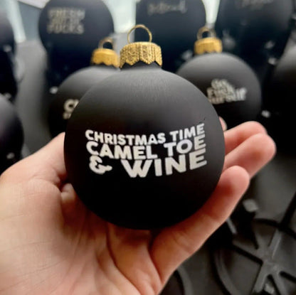Funny Christmas Ornament Black Decorations