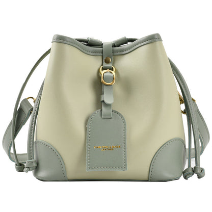 New Fashionable All-matching Simple Crossbody Fashionable One-shoulder Bucket Bag