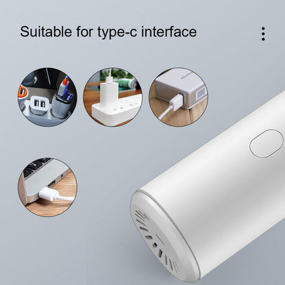 High-power And Powerful Mini Car Vacuum Cleaner Wireless Charging For Household Use In The Car